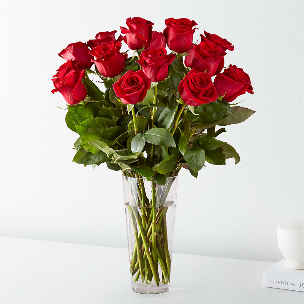Long Stem Red Rose Bouquet – Affordableflowerdelivery.com, Tontitown AR