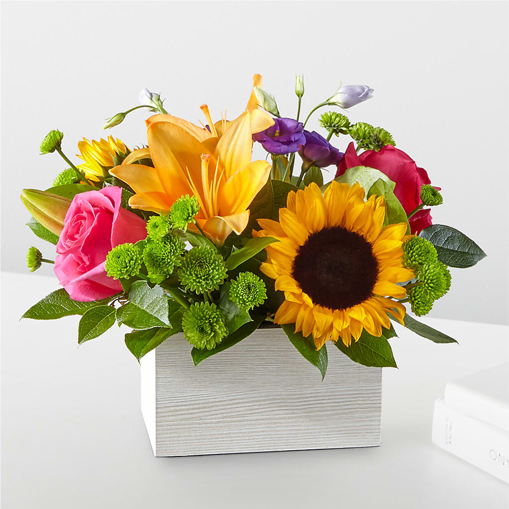 Best Day Box Bouquet – Affordableflowerdelivery.com, Tontitown AR