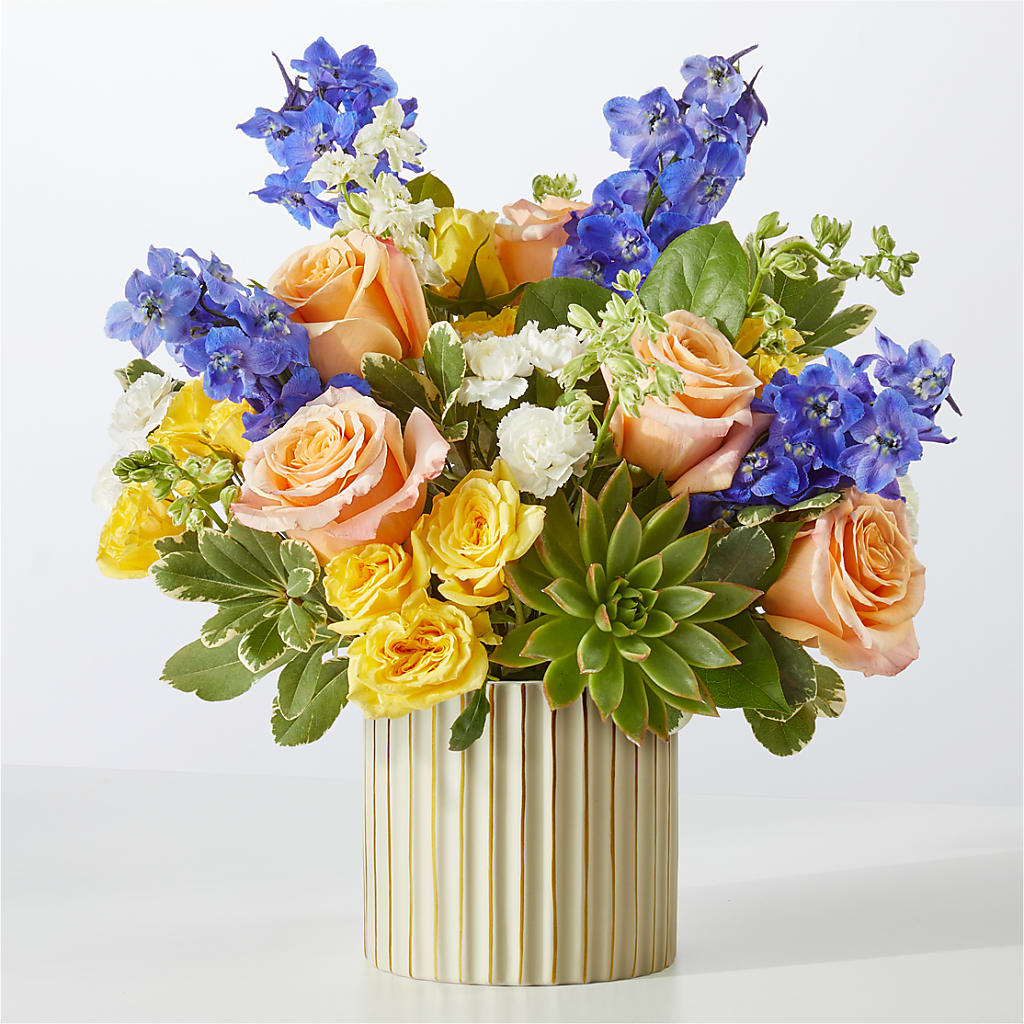 Cobalt Reverie Bouquet – Affordableflowerdelivery.com, Tontitown AR