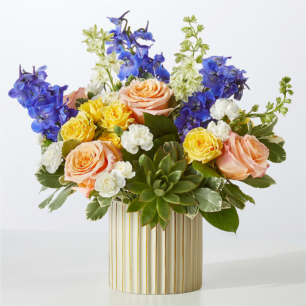 Cobalt Reverie Bouquet – Affordableflowerdelivery.com, Tontitown AR