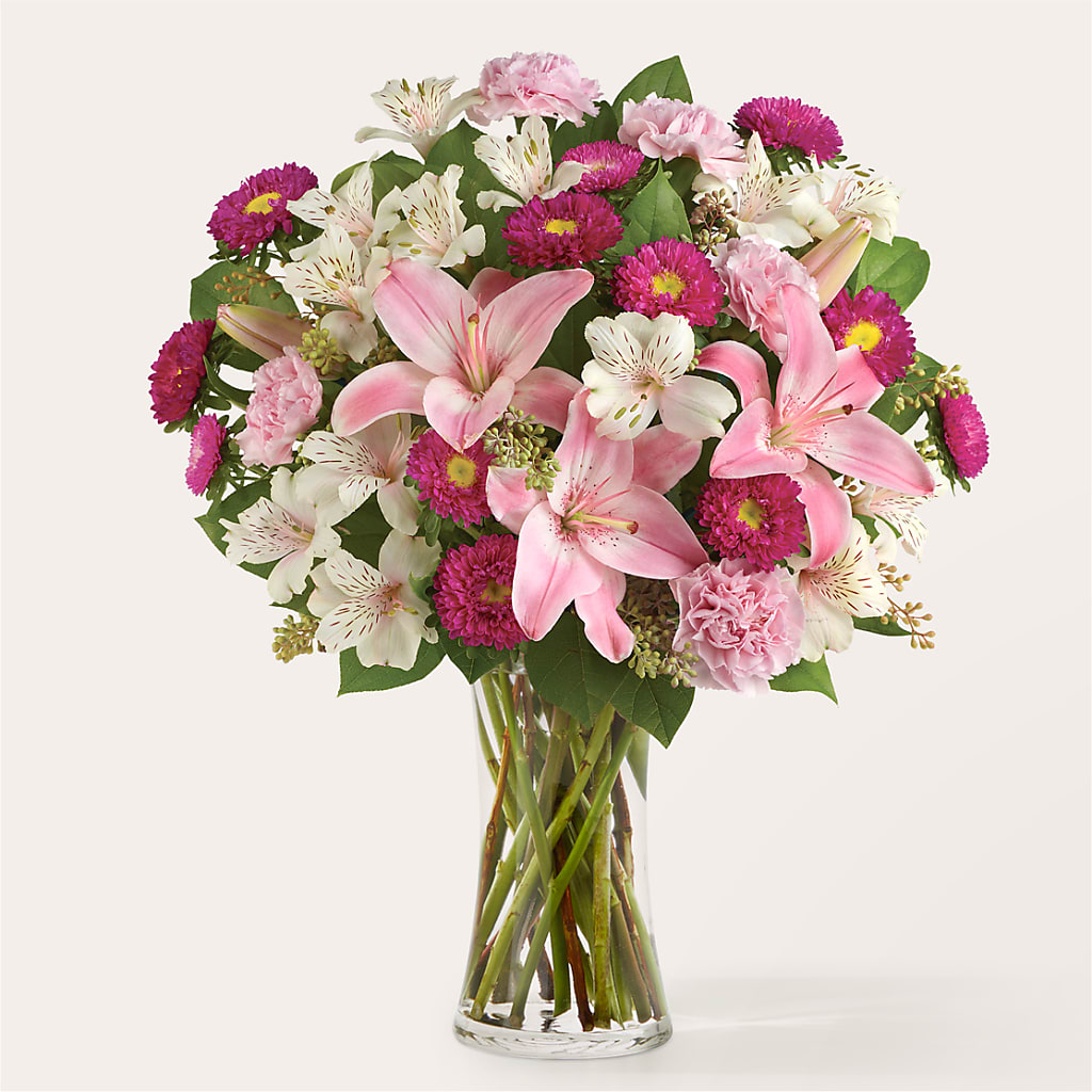 Feeling Fuchsia Bouquet – Affordableflowerdelivery.com, Tontitown AR