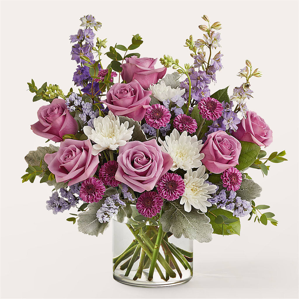 Violet Frost Bouquet – Affordableflowerdelivery.com, Tontitown AR