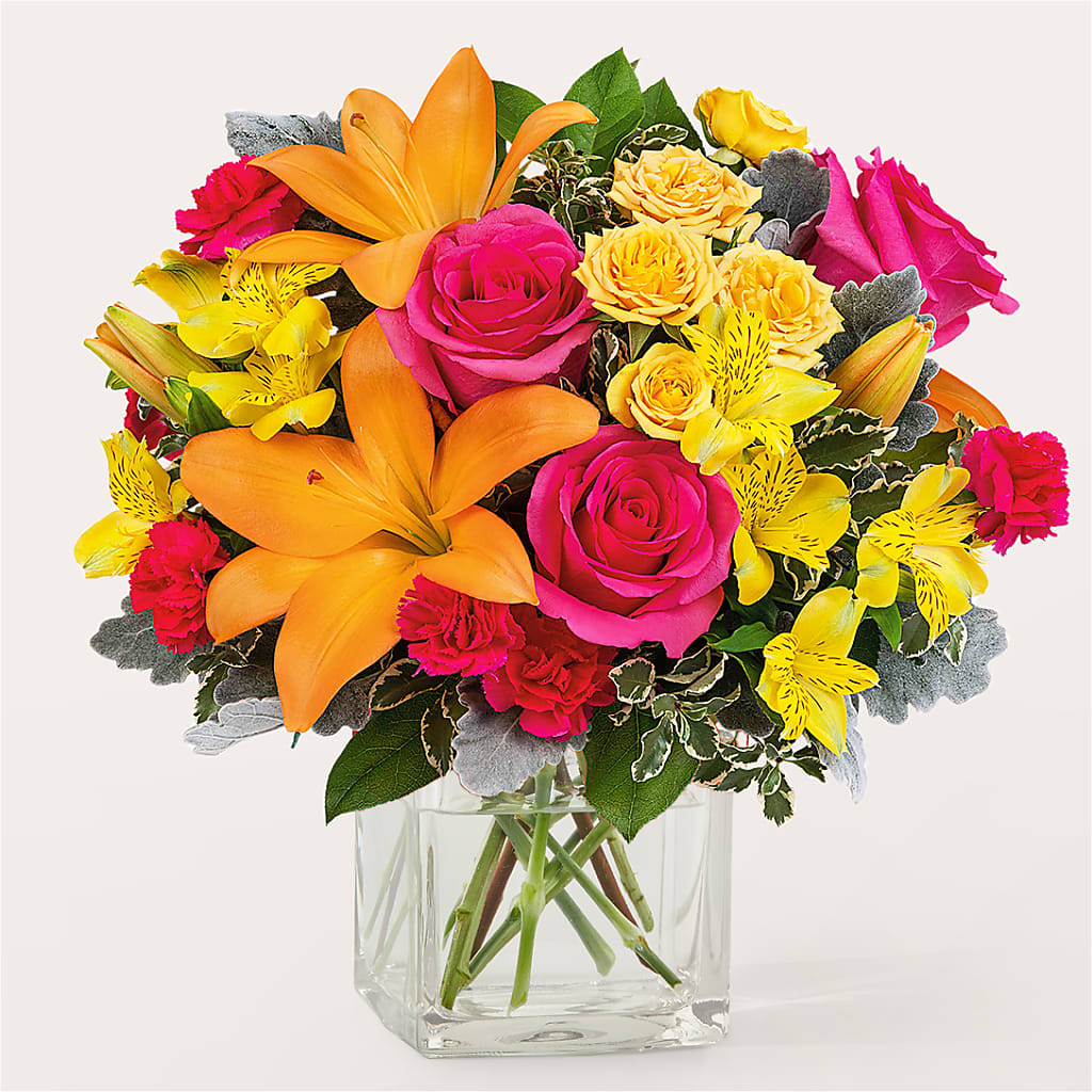 To the Tropics Bouquet – Affordableflowerdelivery.com, Tontitown AR