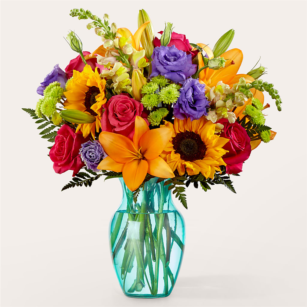 Double Rainbow Bouquet – Affordableflowerdelivery.com, Tontitown AR