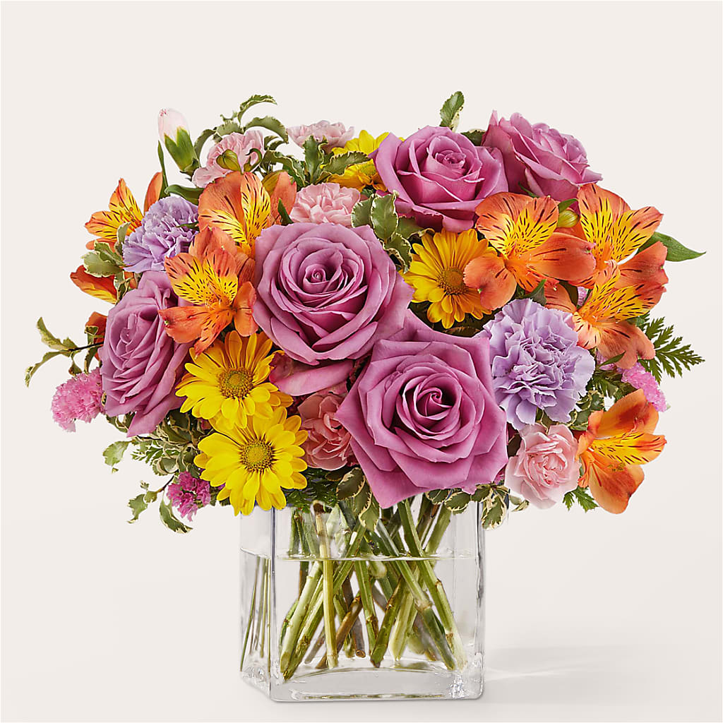 Shades of Happiness Bouquet – Affordableflowerdelivery.com, Tontitown AR