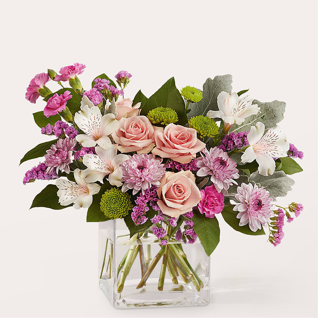 Pink Suede Bouquet – Affordableflowerdelivery.com, Tontitown AR