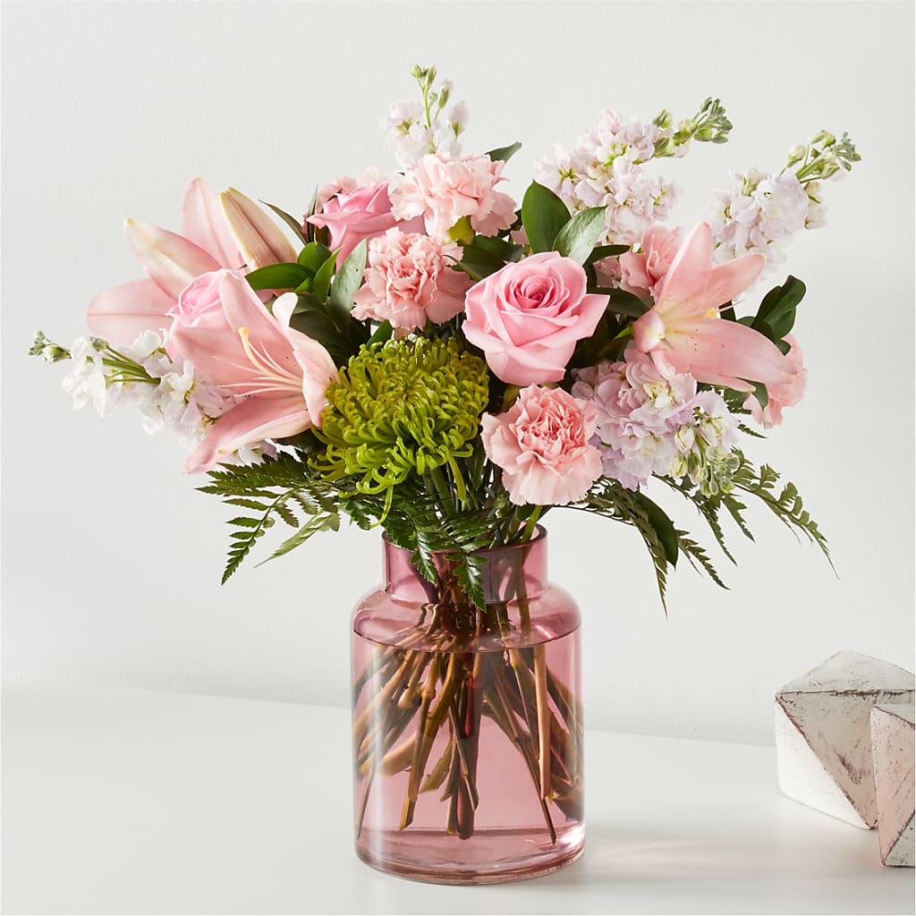Pretty in Pink Bouquet – Affordableflowerdelivery.com, Tontitown AR