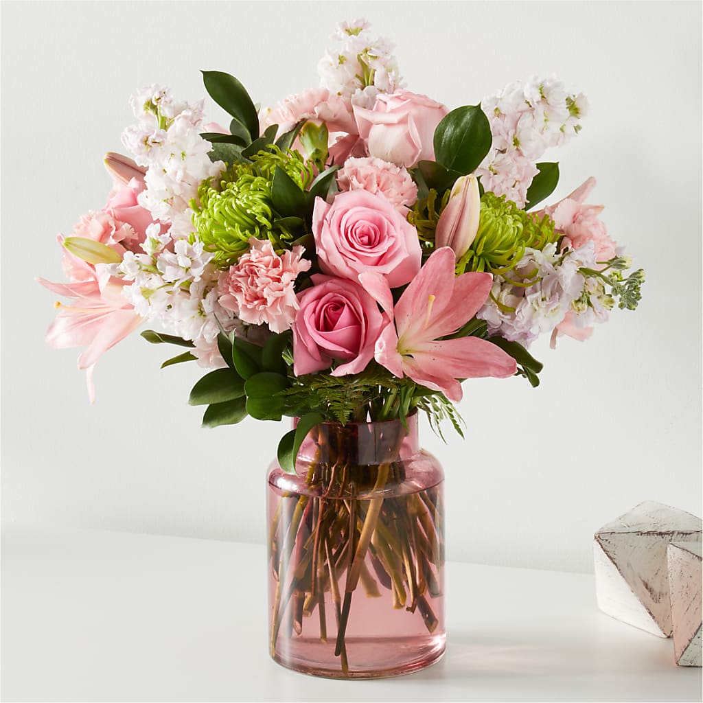 Pretty in Pink Bouquet – Affordableflowerdelivery.com, Tontitown AR