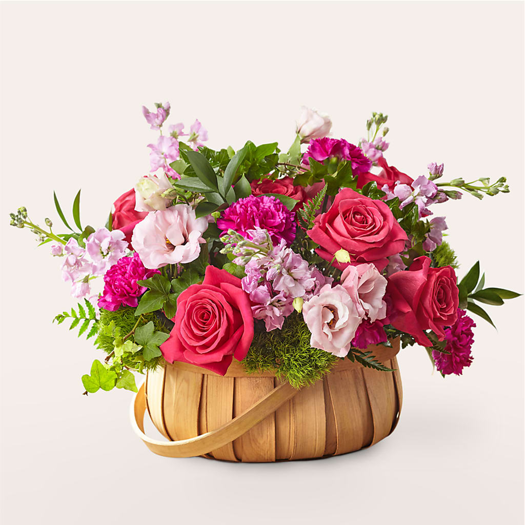 Radiance in Bloom Basket – Affordableflowerdelivery.com, Tontitown AR