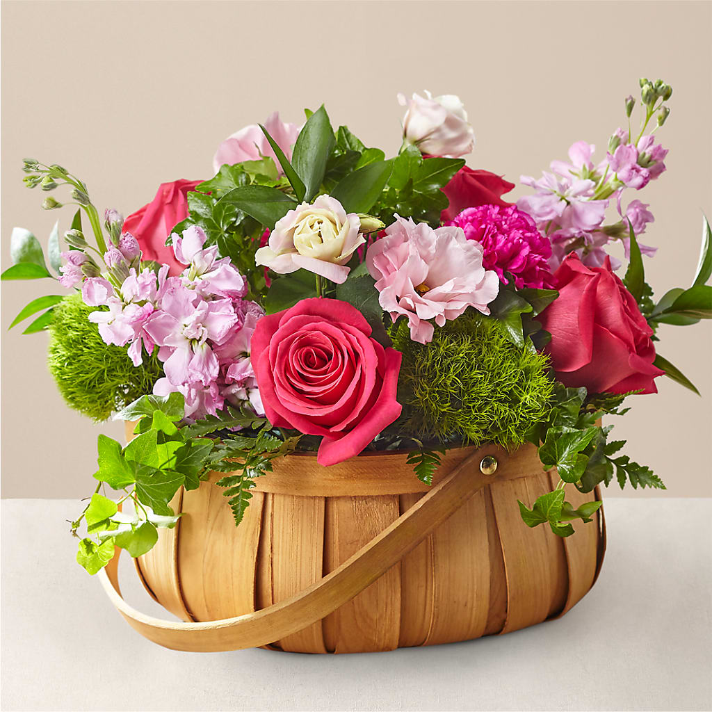 Radiance in Bloom Basket – Affordableflowerdelivery.com, Tontitown AR