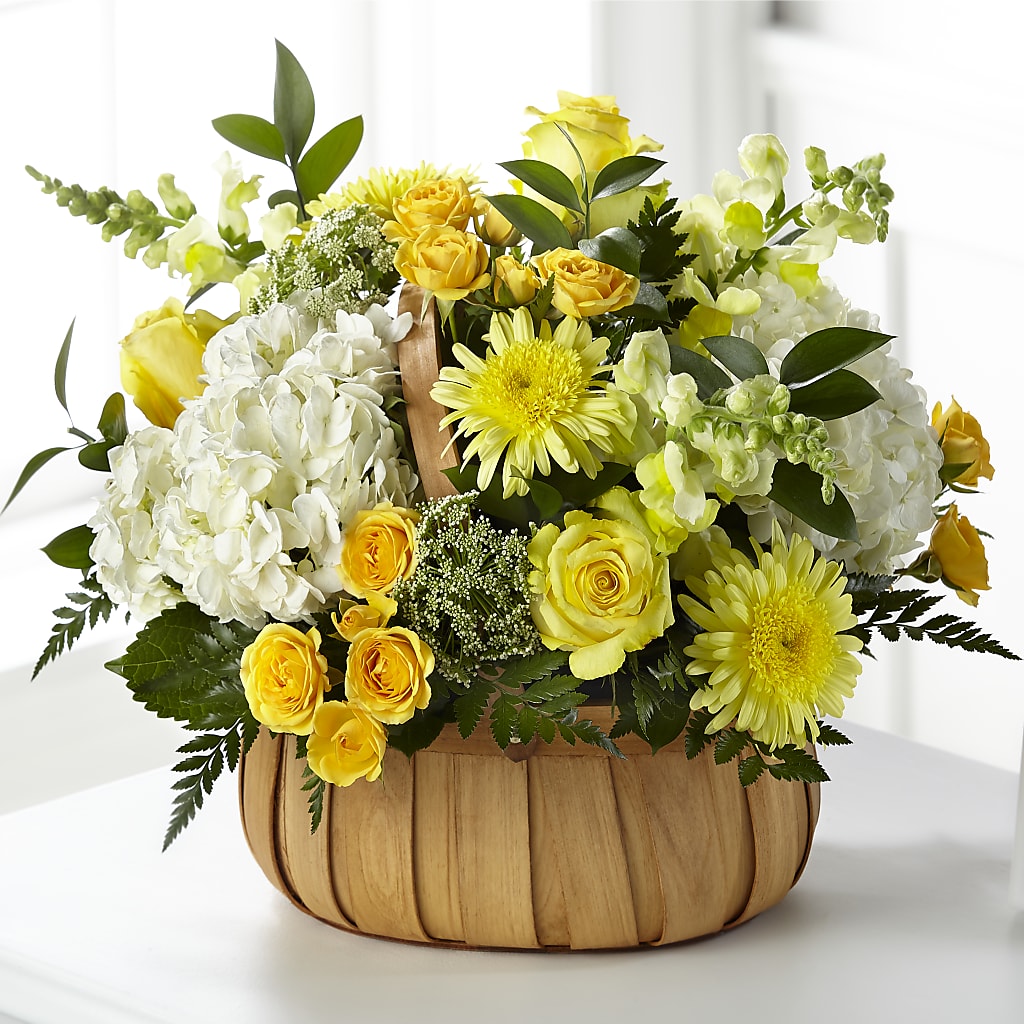 Rustic Remembrance Basket – Affordableflowerdelivery.com, Tontitown AR