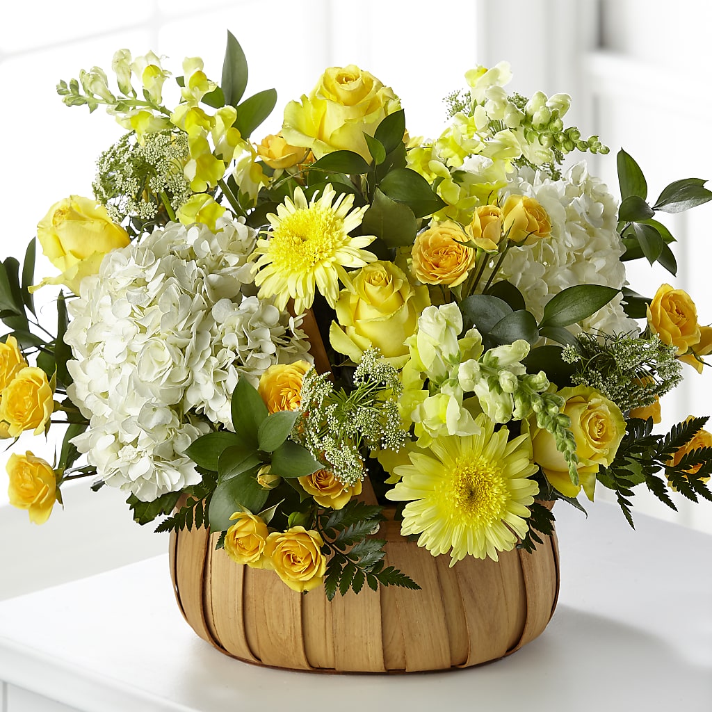 Rustic Remembrance Basket – Affordableflowerdelivery.com, Tontitown AR