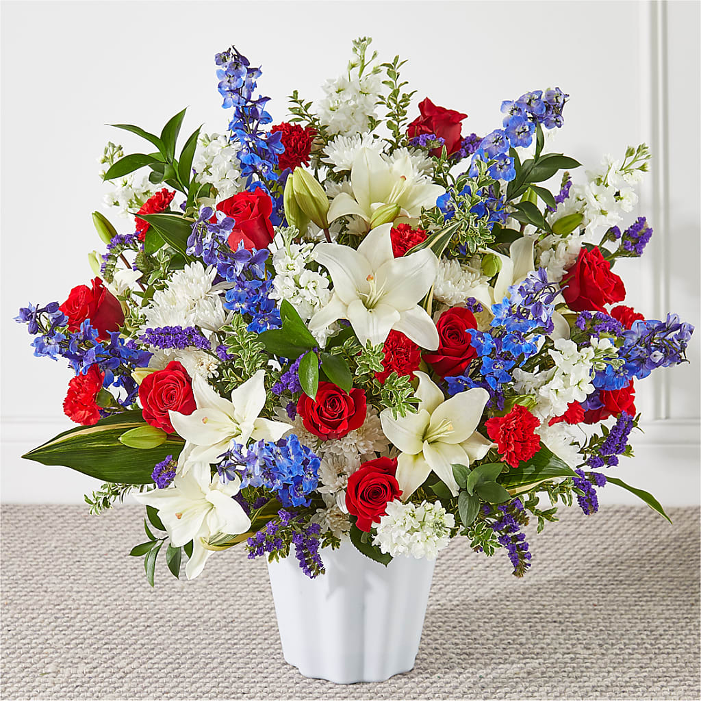 Consoled Floor Basket – Affordableflowerdelivery.com, Tontitown AR