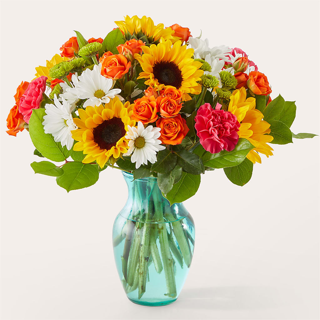 Sun-drenched Blooms Bouquet – Affordableflowerdelivery.com, Tontitown AR