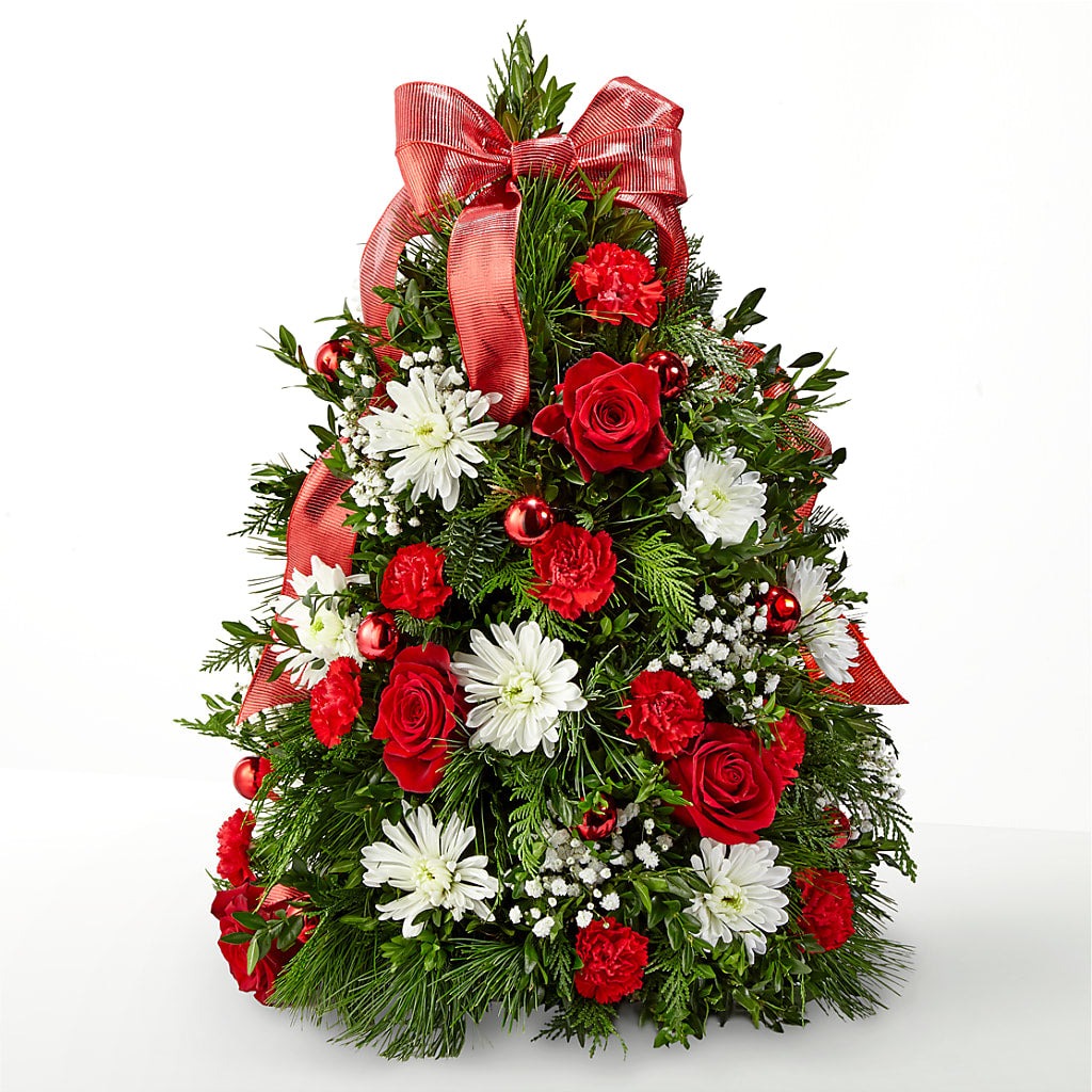 Make It Merry Tree – Affordableflowerdelivery.com, Tontitown AR