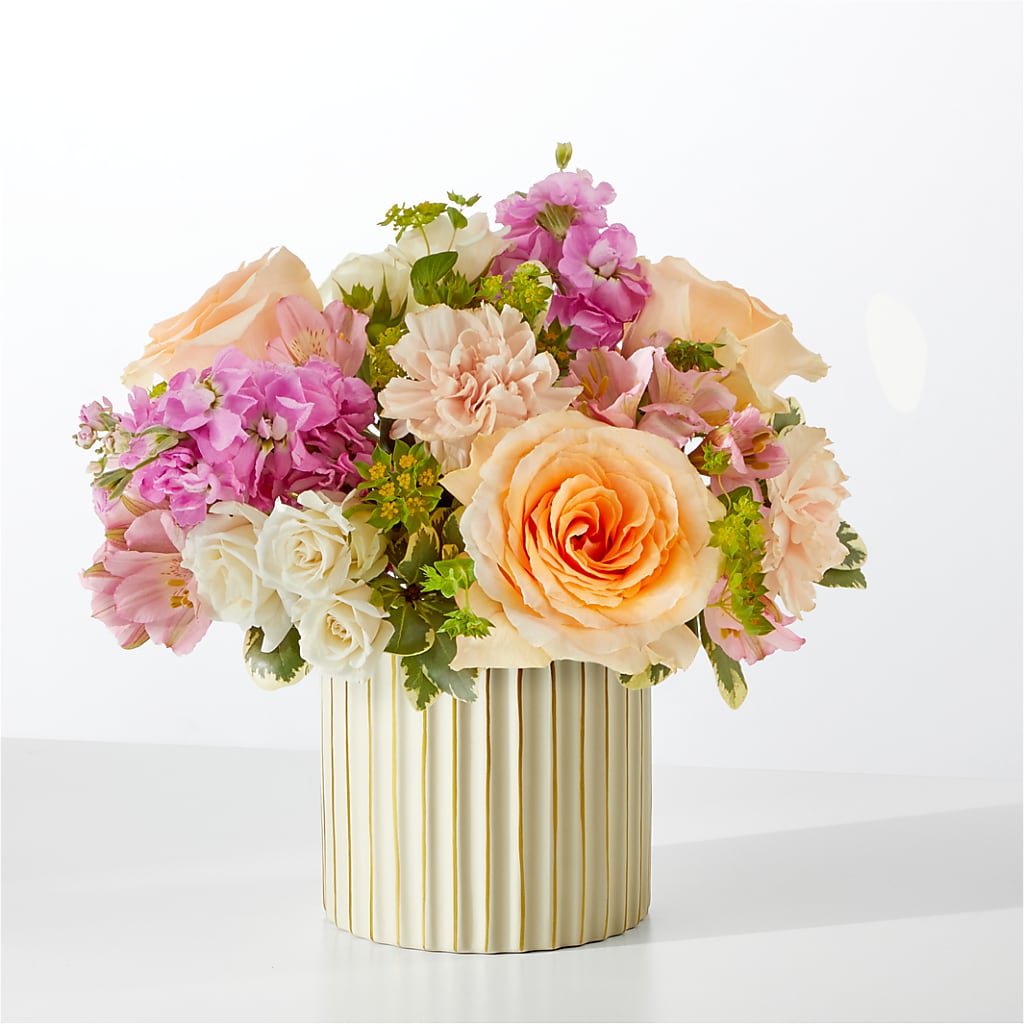 Paradise Bouquet with Ivory Vase – Affordableflowerdelivery.com, Tontitown AR