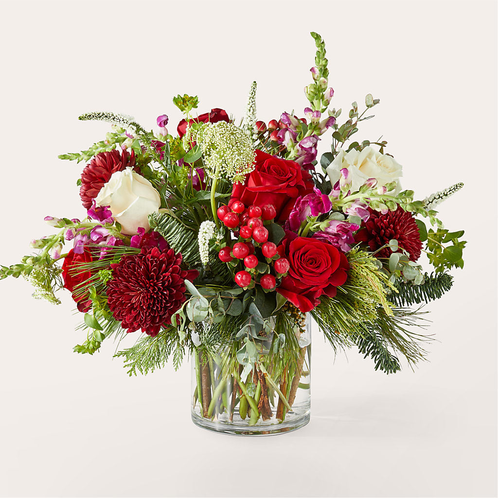 Cranberry Fizz Bouquet – Affordableflowerdelivery.com, Tontitown AR