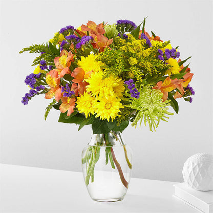 Marmalade Skies Bouquet –  Affordableflowerdelivery.com, Tontitown AR