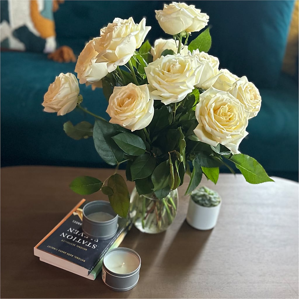 Long Stem Yellow Rose Bouquet –  Affordableflowerdelivery.com, Tontitown AR
