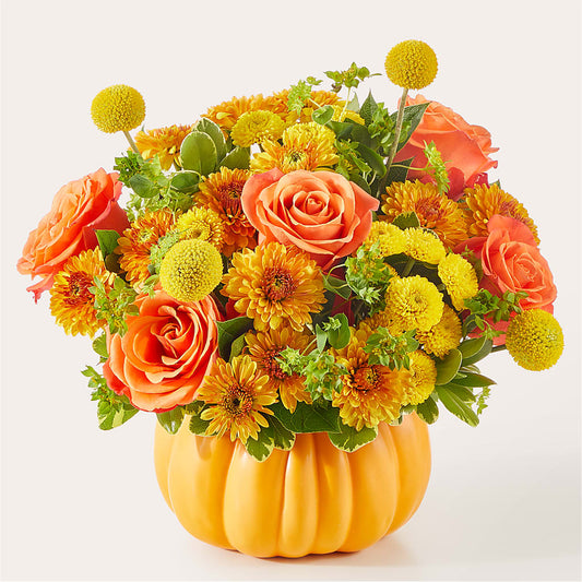 Gourdgeous Pumpkin –  Affordableflowerdelivery.com, Tontitown AR