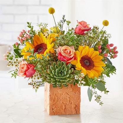 Sunflower Season Bouquet –  Affordableflowerdelivery.com, Tontitown AR