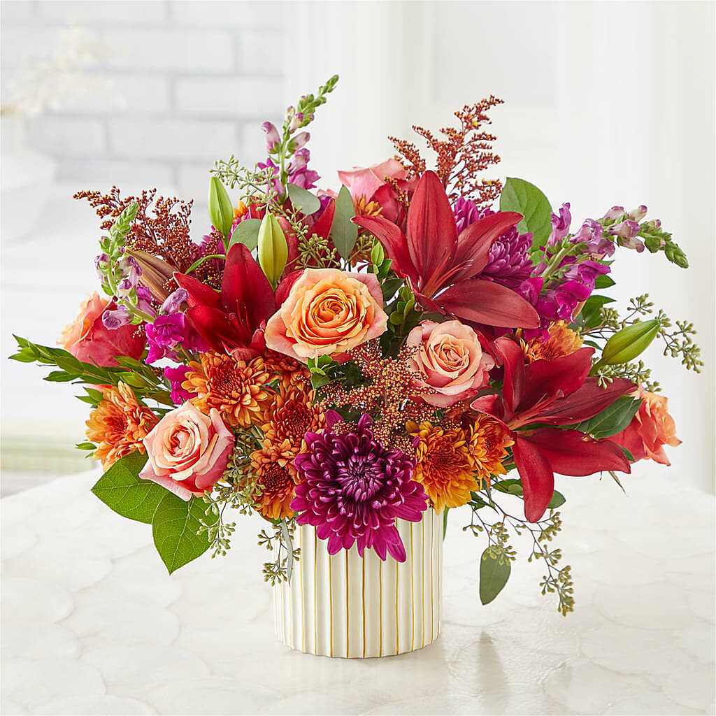 Burgundy Landscape Bouquet –  Affordableflowerdelivery.com, Tontitown AR
