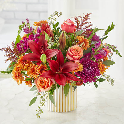 Burgundy Landscape Bouquet –  Affordableflowerdelivery.com, Tontitown AR