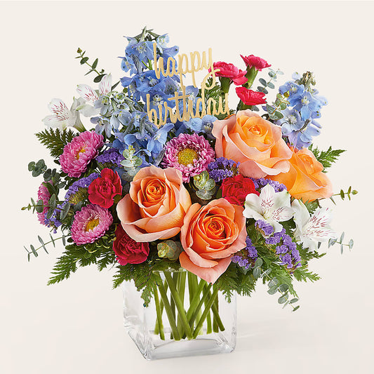 Birthday Bash Bouquet –  Affordableflowerdelivery.com, Tontitown AR