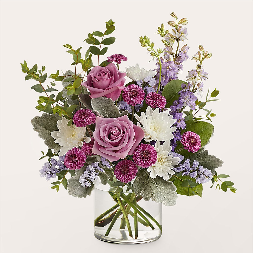 Violet Frost Bouquet –  Affordableflowerdelivery.com, Tontitown AR