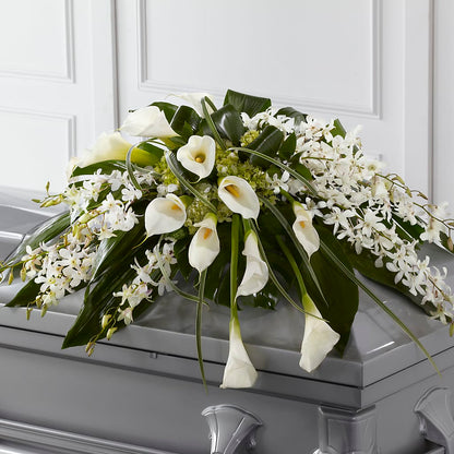 Angel Wings Casket Spray –  Affordableflowerdelivery.com, Tontitown AR