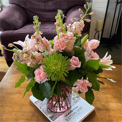 Pretty in Pink Bouquet –  Affordableflowerdelivery.com, Tontitown AR