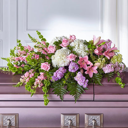 Life's Gratitude Casket Spray –  Affordableflowerdelivery.com, Tontitown AR