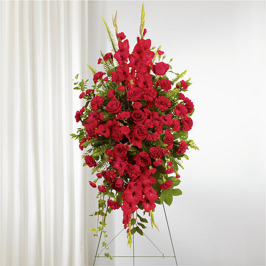 From the Heart Standing Spray –  Affordableflowerdelivery.com, Tontitown AR
