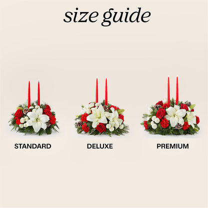 Seasonal Festivities Centerpiece –  Affordableflowerdelivery.com, Tontitown AR